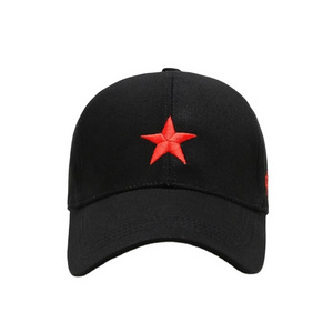 high quality cotton baseball cap customized 3d embroidery logo sport Hip Hop caps hat Top Hat Wholesale Round Wool Felt Black Pl