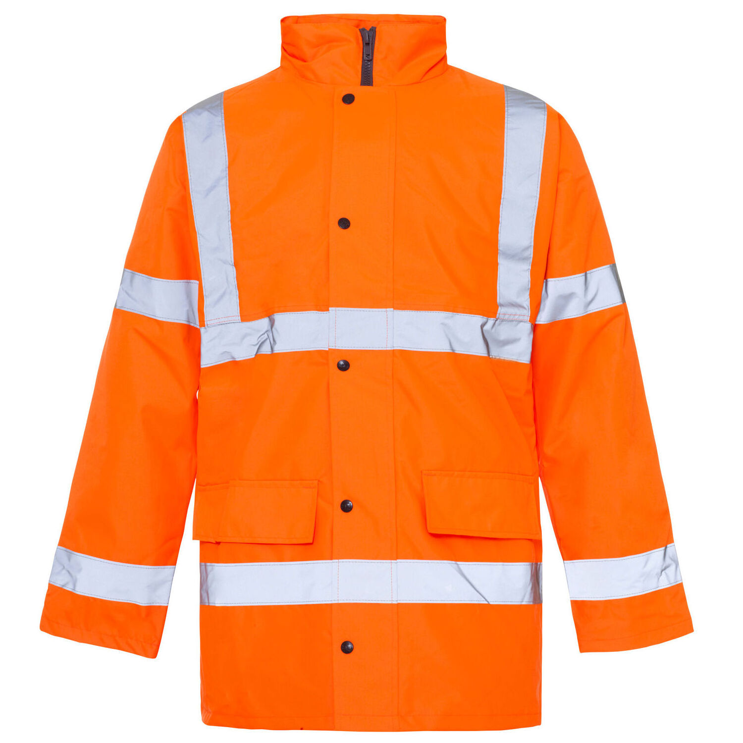 Orange Reflective Construction Engineer Vest Safty Jackets Reflective Safety Vests