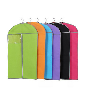 Wholesale Promotional Wedding Dress Garment Cover Bag Clothes Storage Bag Luxury Garment Bag Travel Dress Cover