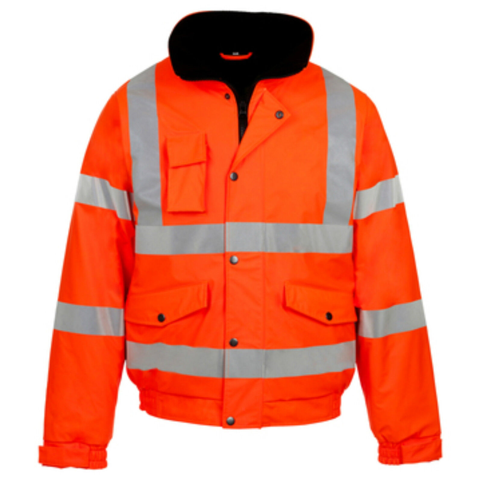 Orange Reflective Construction Engineer Vest Safty Jackets Reflective Safety Vests