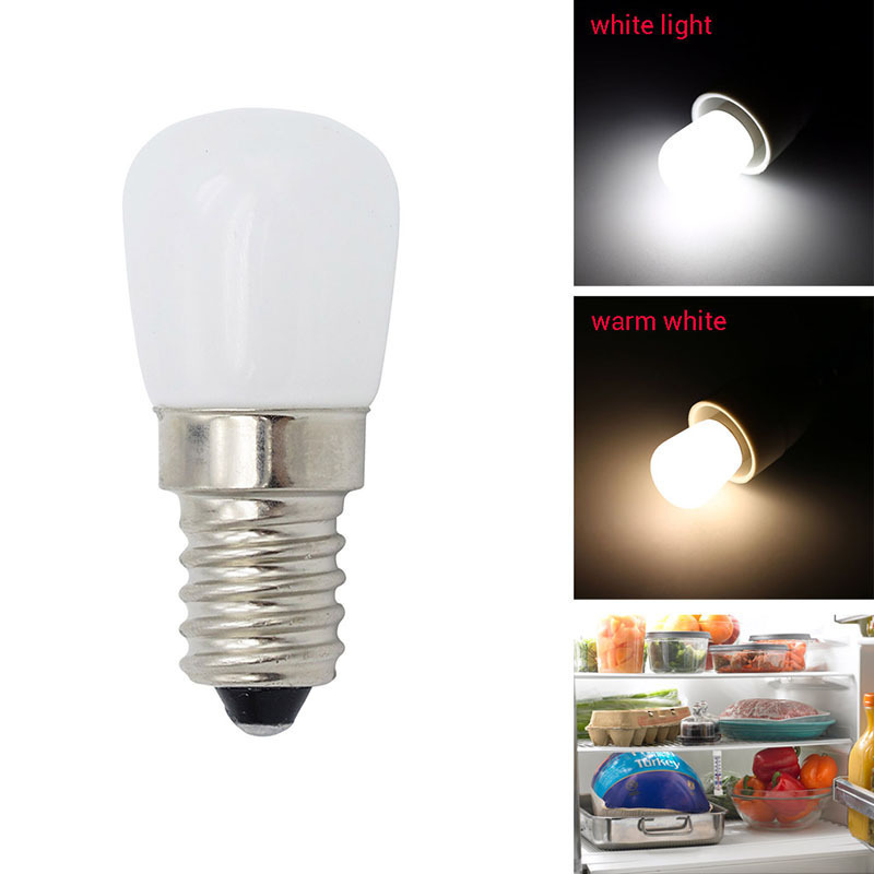 1.5W=10W B15D E12 E14 1.5W 230V 120V LED Fridge Light Bulb Mini Bulb for Refrigerator Replace Halogen Chandelier Lights