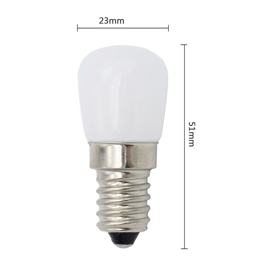 1.5W=10W B15D E12 E14 1.5W 230V 120V LED Fridge Light Bulb Mini Bulb for Refrigerator Replace Halogen Chandelier Lights