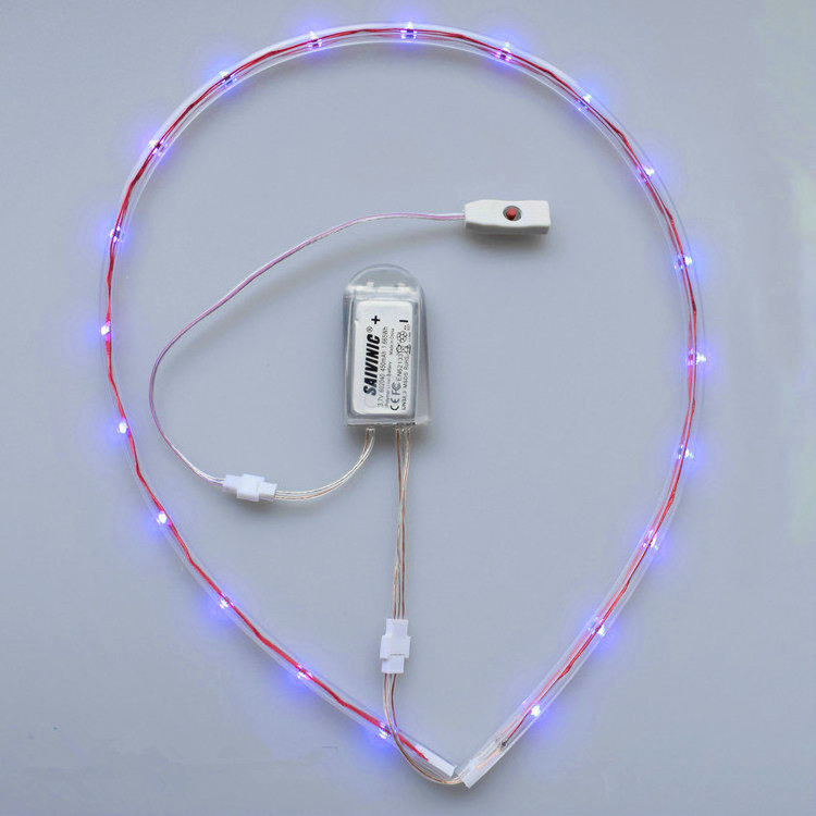 Direct Marketing  Copper Wire Shoe Led Light Waterproof Indoor And Outdoor Bending Resistance Motion Sensor Led Shoe Light