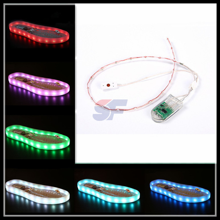 Direct Marketing  Copper Wire Shoe Led Light Waterproof Indoor And Outdoor Bending Resistance Motion Sensor Led Shoe Light