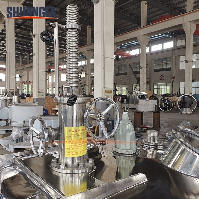 Vertical Basket Centrifuge, Automatic Scraper Bottom Discharging Industrial Centrifuge Machine