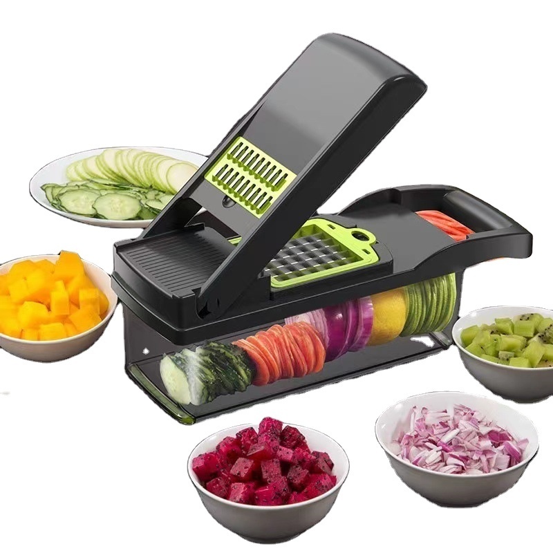 Multifunctional Kitchen Vegetable Cutter Manual 7 In 1 Slicer Online Plastic Fruit Potato Peeler Vegetable Chopper Grater Slicer