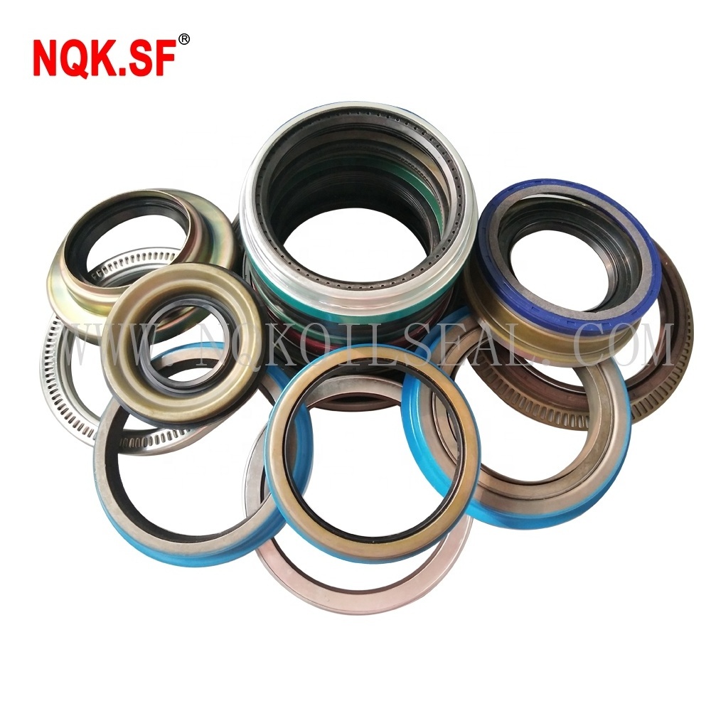 NQK Rubber NBR FKM Oil Seal Skeleton Oil Seal Metal Dust Lip Machine Rotary Shaft OIL SEAL