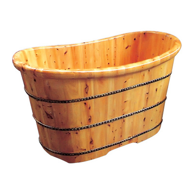 K-9501  japanese cheap teak wooden frame bathtub/ wooden barrel bath tub/ outdoor wood soak tub