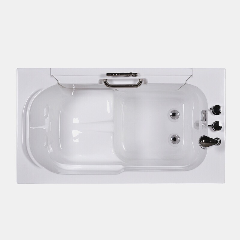 K-8115 walk in tub shower combo shower bath combo acrylic tub shower combo