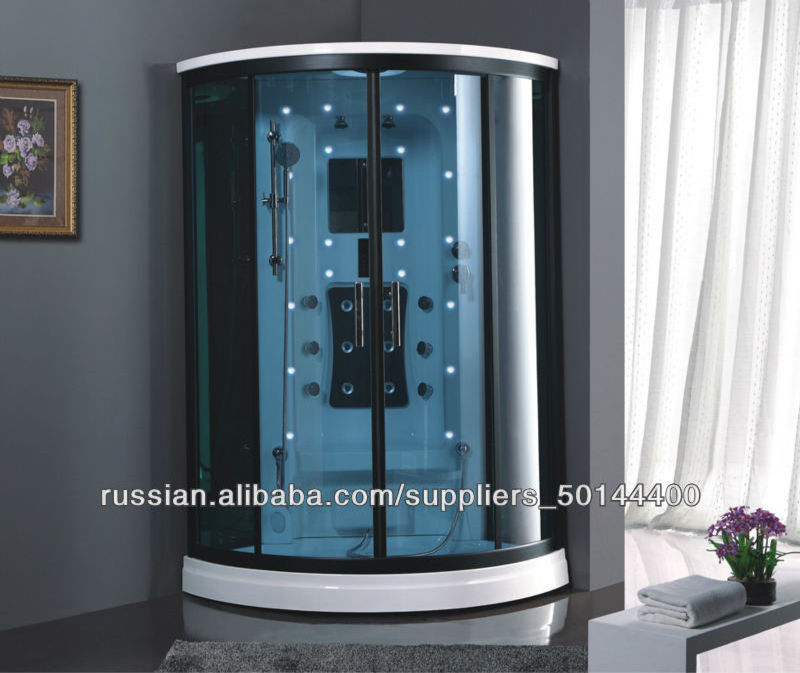 Exclusive K-7044 enclosed radio massage steam room  with TV shower bathroom