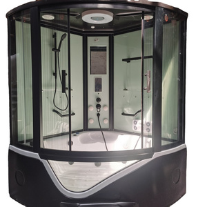 High-quality-hot-tub-One-person-corner massage computer controlled steam shower room