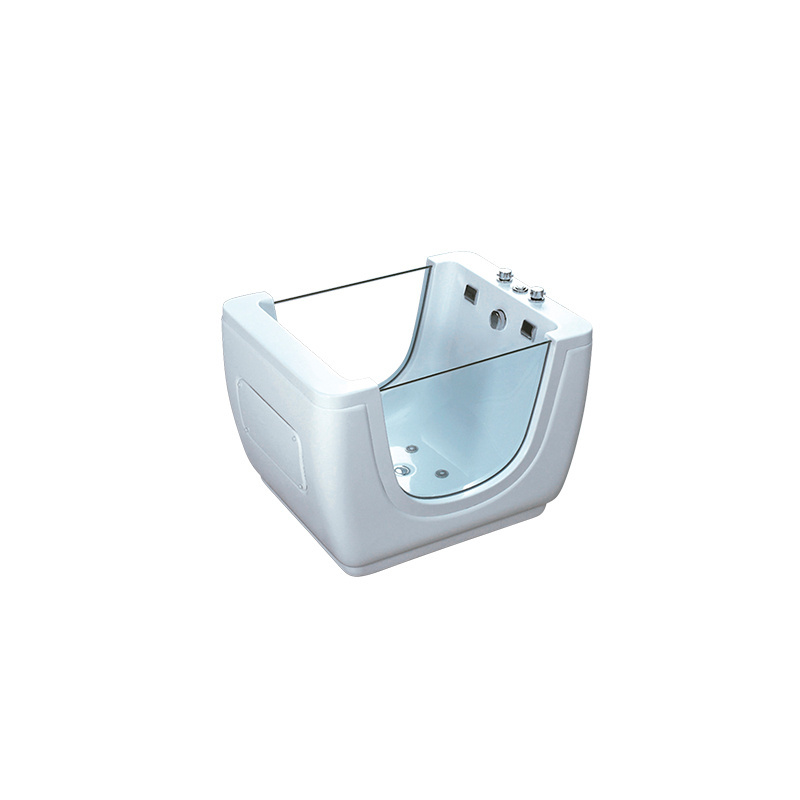 Freestanding  Baby  Hydrotherapy  Short Bathtub  Kids Spa Tubs