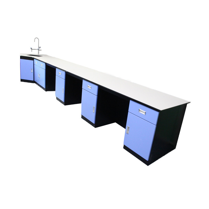 School laboratory University lab furniture working table work bench with sink side workbench