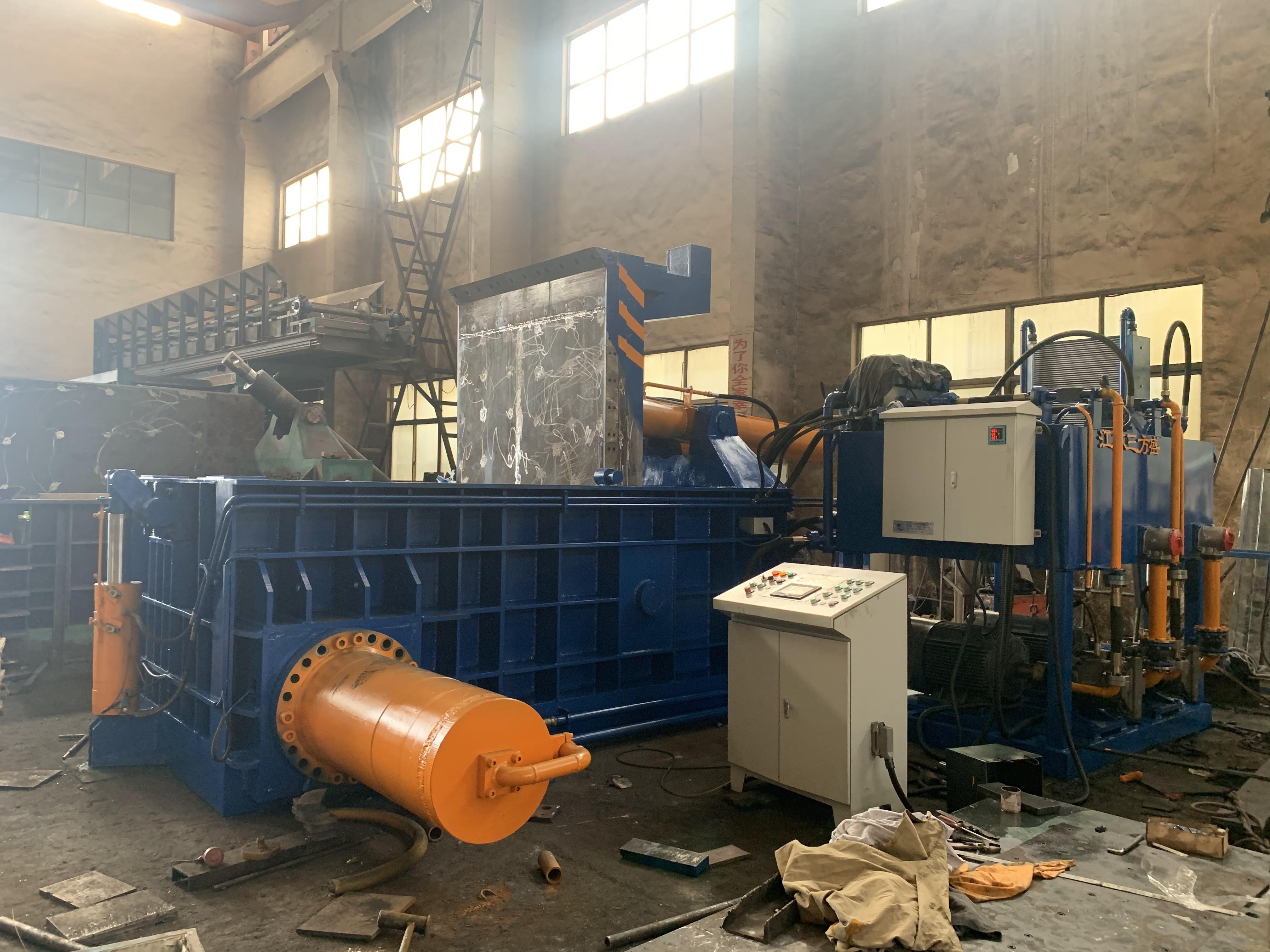 Y81 Series Hydraulic Horizontal Baling Compressing Recycled Cardboard Metal Copper Iron Scrap Manual Baler Machine