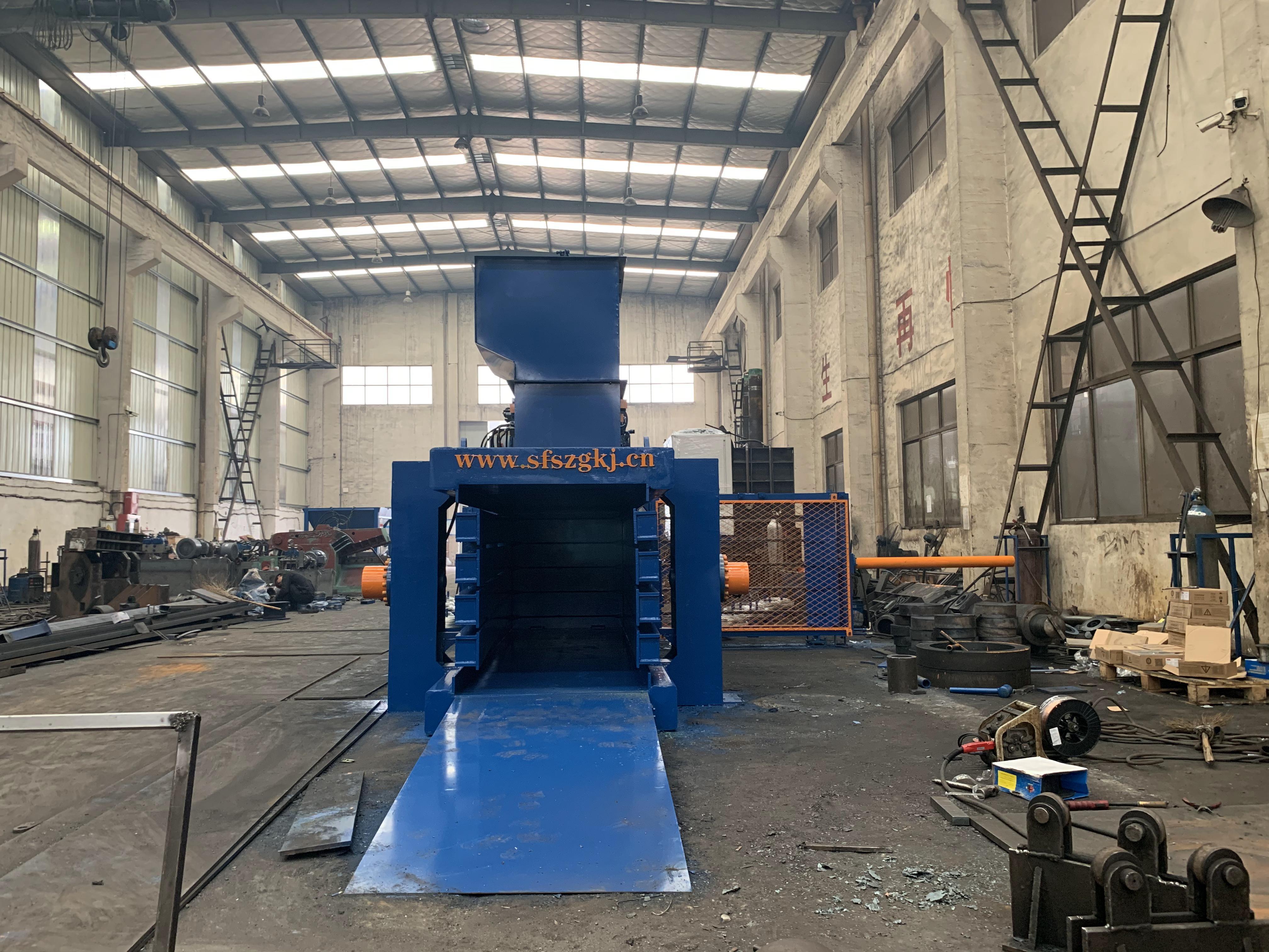 EPA-160 Fully Automatic Horizontal Hydraulic Waste Paper Waste Cloth Press Baler Machine