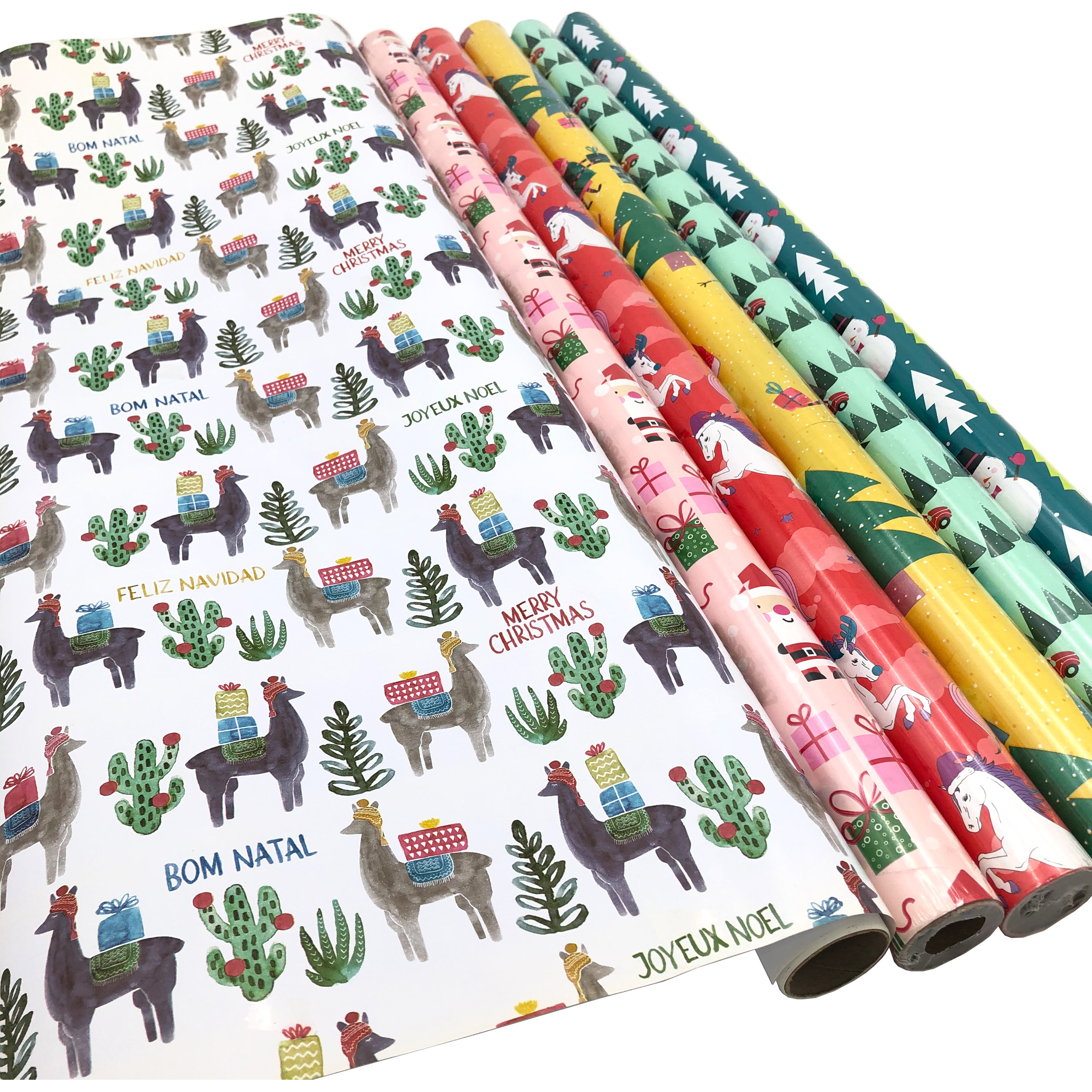 Custom Printed Wrapping Paper Roll, Gift Wrapping Paper Manufacturer