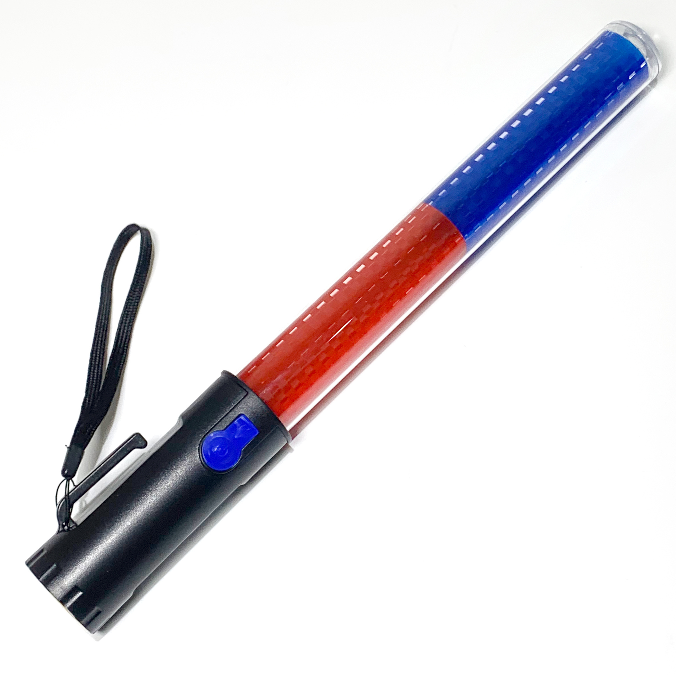 Led flashlight stick light rechargeable traffic control flash baton warning traffic wand