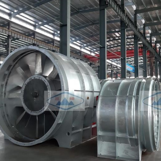 Aerofoil Axial Fan for tunnel, metro and subway ventilation up to 3m impeller diameter