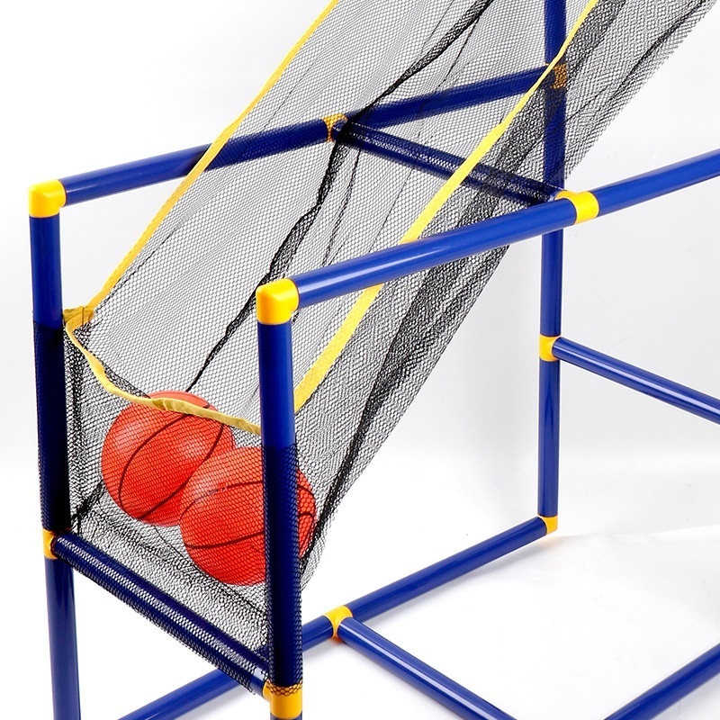 2024 Best Seller Indoor and Outdoor Sport Toys Mini Basketball Stand With Ball and Air Pump Kids Portable Toys