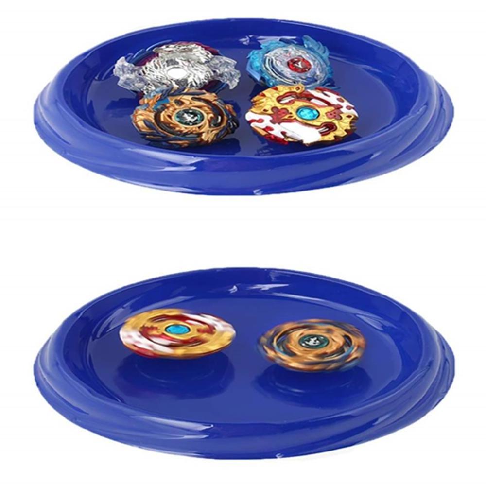 Spinning Top Toy Sets DIY Gyro With Battle Plate And Metal Booster Blade Bey Educational Toys For Children