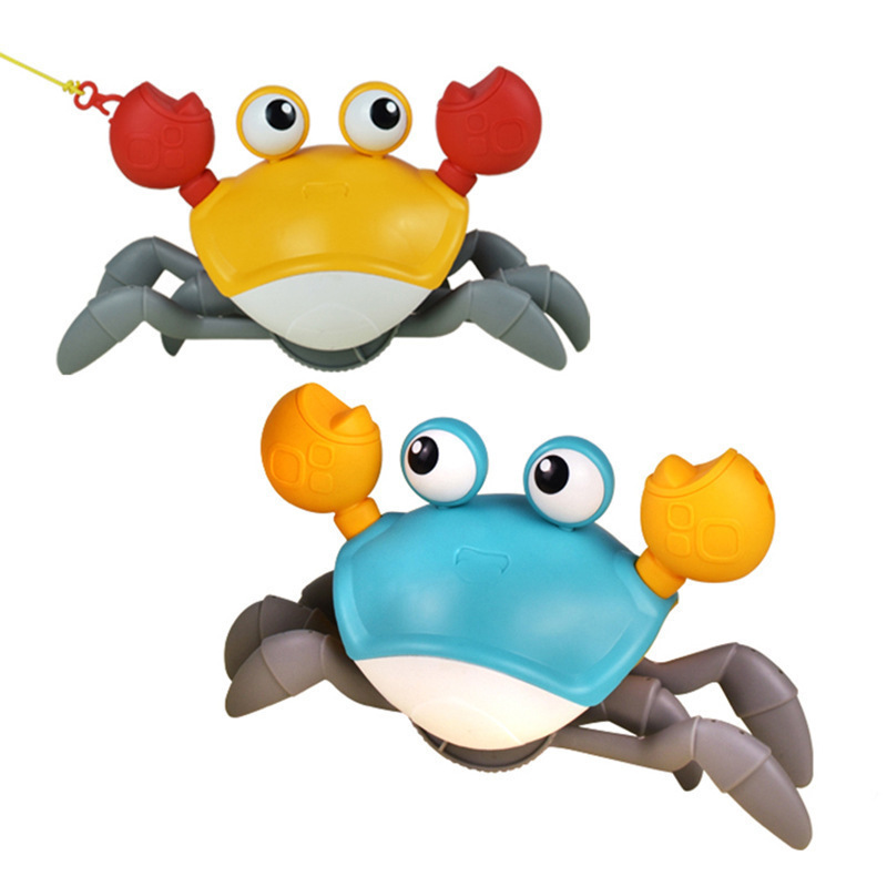 Ebay Best Seller Popular on Tiktok Baby Bath Toys Wind Up Floating Crab And Octopus Educational Kids Bathing Kits Water Games