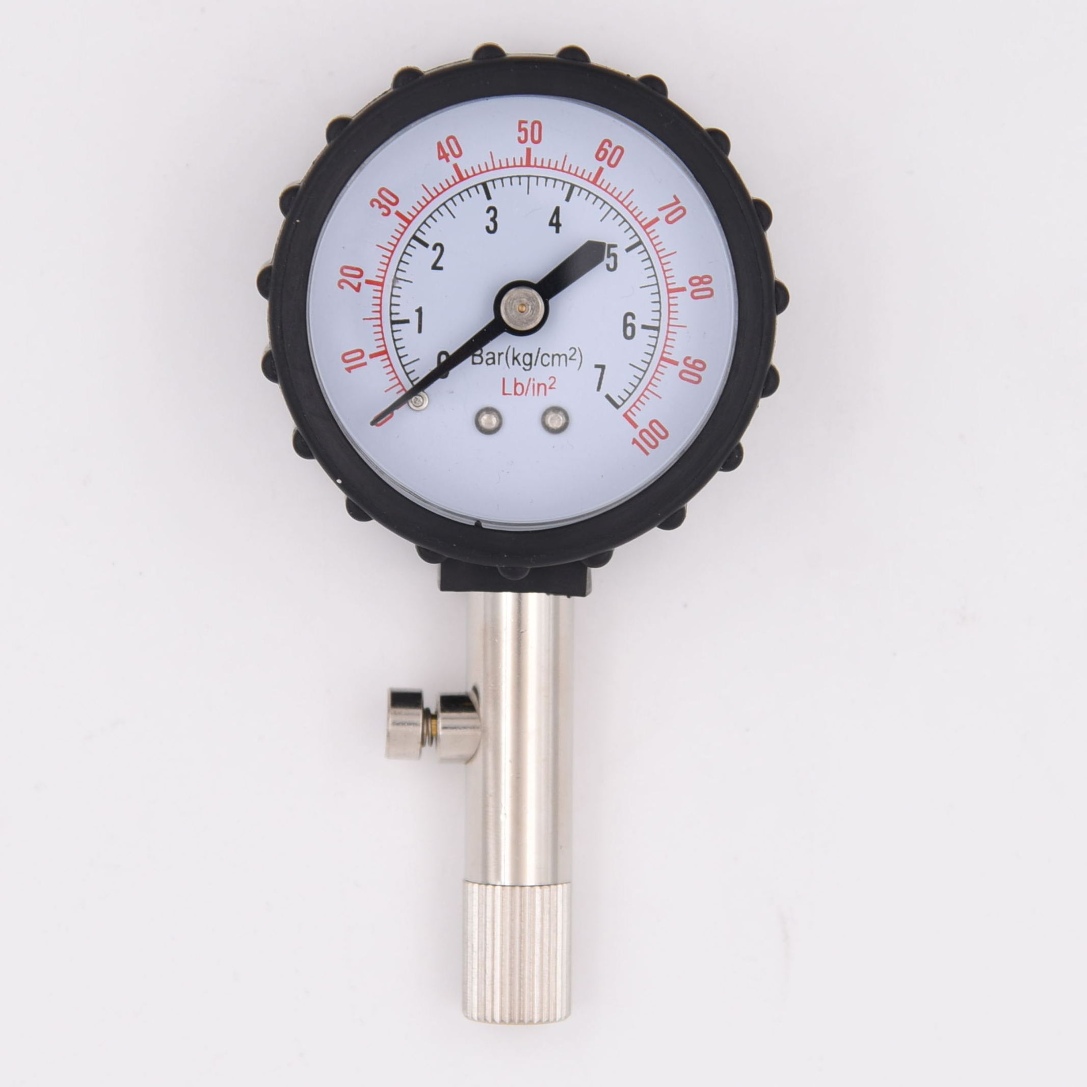 7bar Custom Automatic Mini  Dial Mechanical Air Tire pressure gauge with display box