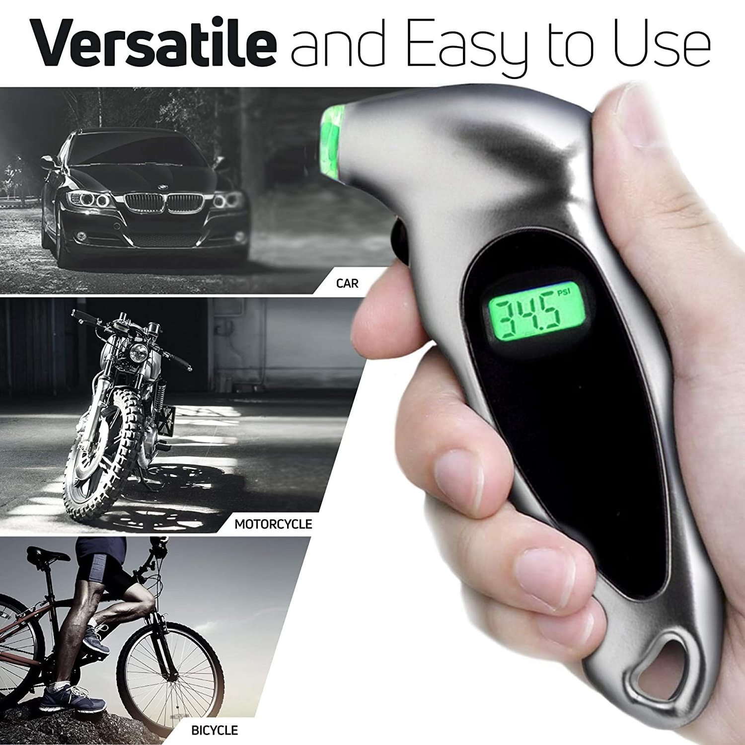 Car digital tire pressure gauge 150PSI car accessories