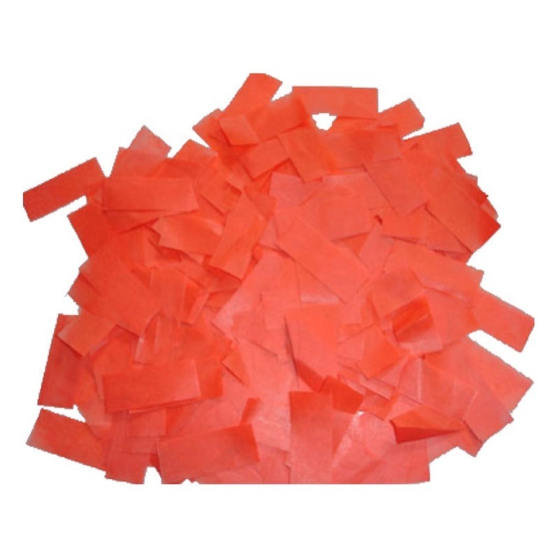 Wedding fashion 100% Biodegradable rice tissue paper Rectangle Confetti Paper