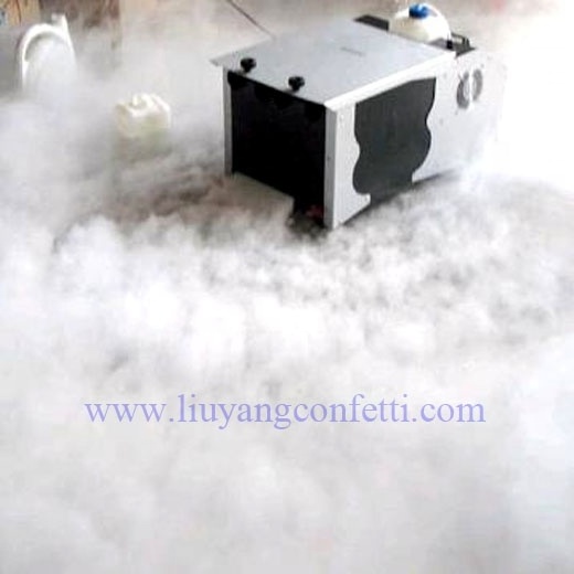 1500w Dmx Low Smoke Lying Laying Dry Ice Effect Ground Fog Machine For Stage Concept Dj Night Club Wedding Decoration Party