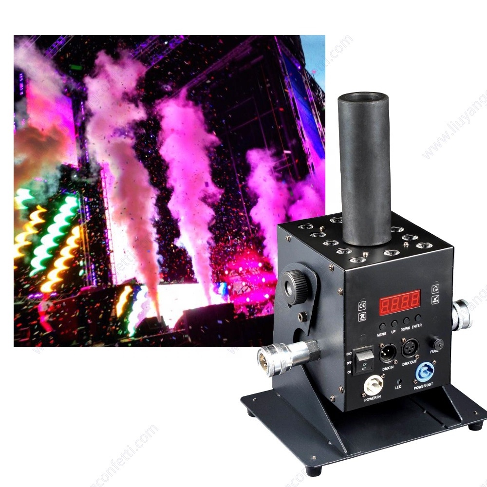 Co2 Column Stage Effects Machines LED CO2 Column Digital Disco Co2 Jet Fog Machine