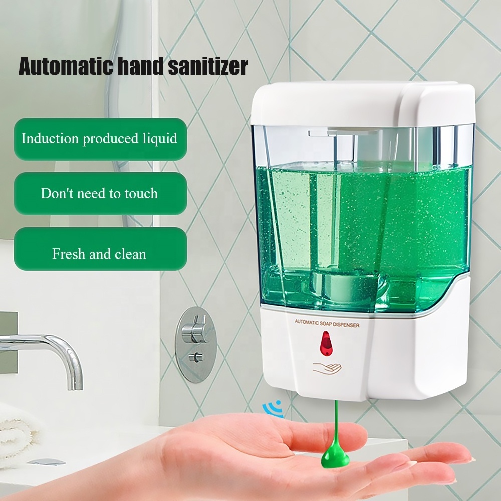 Washroom Alcohol Spray Disinfectant Machine Wall-Mounted Automatic Sterilizer Disinfection Auto Hand Sanitizer Dispenser