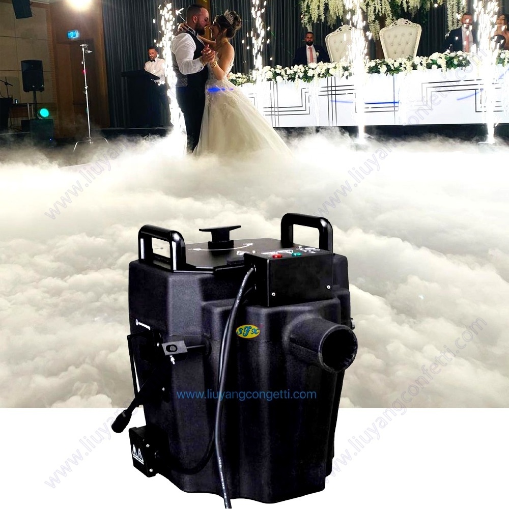 Price DJ First Dance 6000w Effects Heavy Low Lying Smoke Nimbus 3500w Dry Ice Fog Machine For Wedding Stage Party