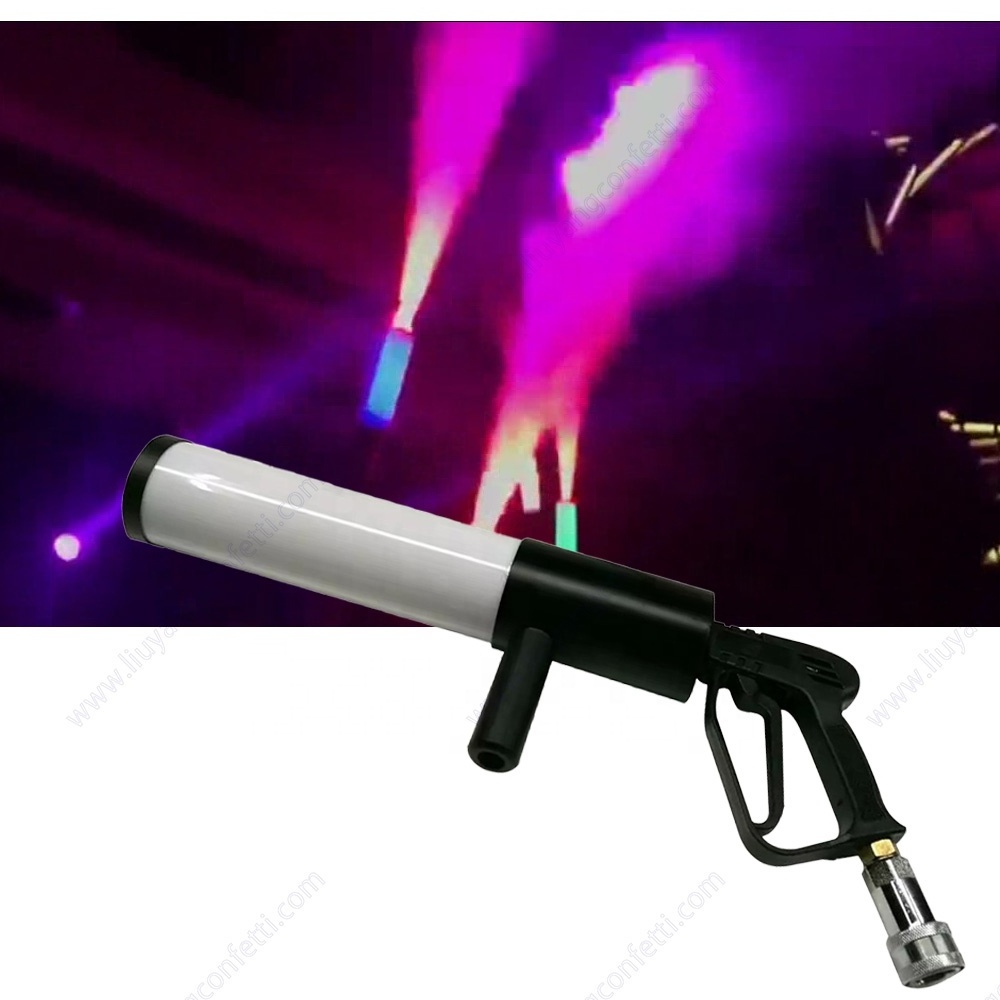 Smoke Machine Gun Pistol Original Handheld Disco Bar Club Dj Stage Effects Fog Air Soft Cannon Equipment Led Show Party Co2 Jet