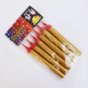 Golden Champagne Fireworks Magic Wand Burning Candle Cake Decoration Party Supplies Silver Amazing Effects Sparkler Ice Fountain