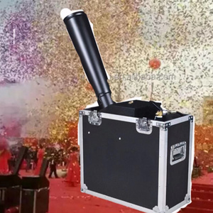 stage special effect color paper rainbow confetti machine confetti blaster co2  confetti launcher for football game wedding DJ