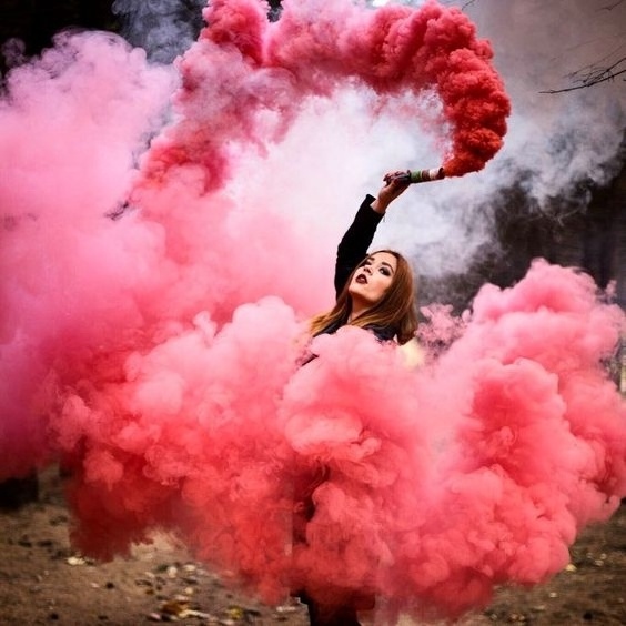 Stick Spray Photography for Sale Grenade Flare Sos Signal Flares Tube Bomb Daytime Fireworks color Smoke