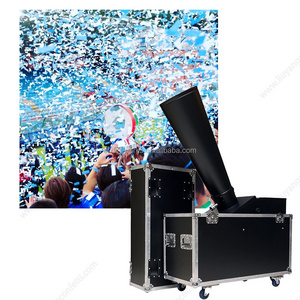 Big model 100*45*90CM 15M spray height CO2 color paper blower confetti cannon blaster launcher confetti machine