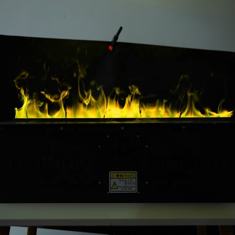 Water Steam Indoor Vapor Atomizing Mist Insert Neon Flame Artificial Decorative Led 3d Intelligent Electric Fireplace