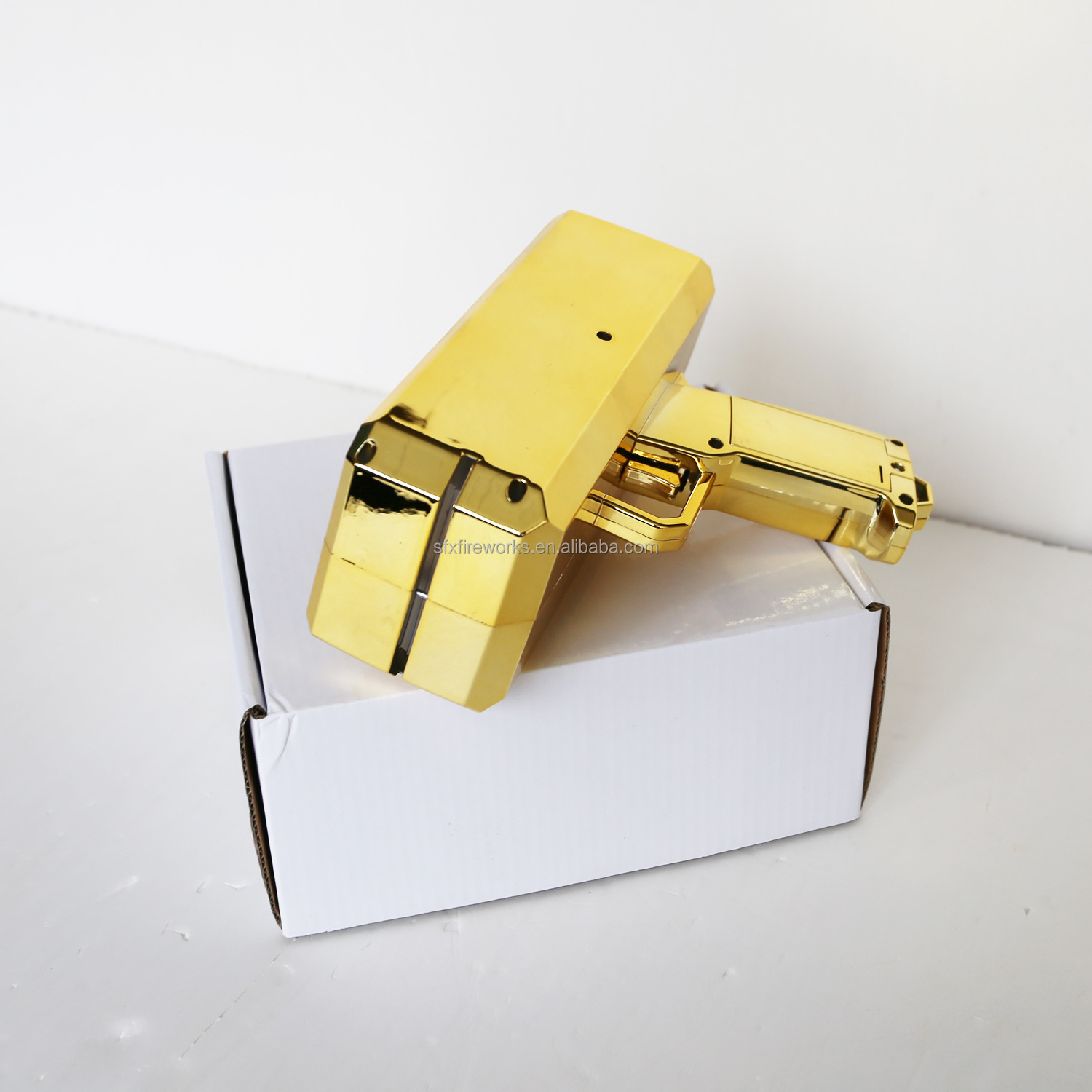 Money Gun Spray Shooter Super Toy Gold Cash Flying Machine Custom Customization Shoot Red Real Dispenser Pink Box Throwing Rain