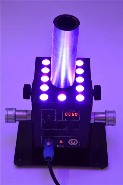 RGB LED Co2 Cryo Jet Machine DMX DJ Disco Party Nightclub Stage Special Effect Concert Wedding Event CO2 jet Equipment