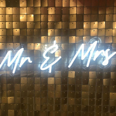 Bride To Be Happy Birthday Oh Baby Wedding Wall Bedroom Open Bar Made Wholesale Let's Party Mr Mrs Custom Led Light Neon Sign