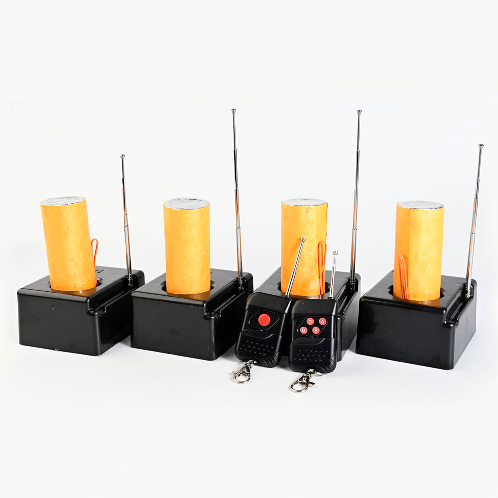 8 Cues Wireless Remote Control Fire Stage Fountain Fireworks Pyrotechnics Firing System Cold Pyro Machine For Wedding