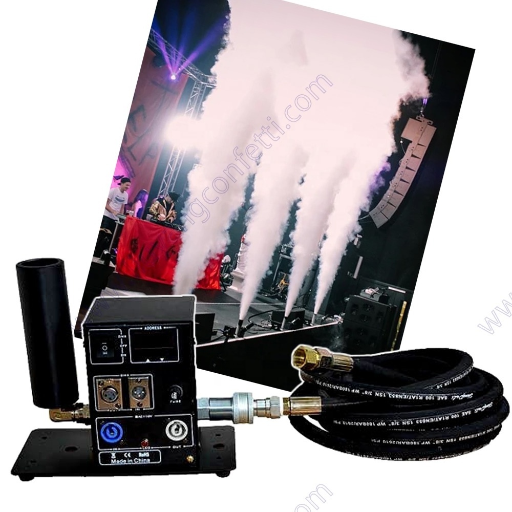 DJ Disco Stage Effect Co2 Jet Cryo Co2 Jet Machine Smoke Machine for Events  Nightclub Bar Wedding