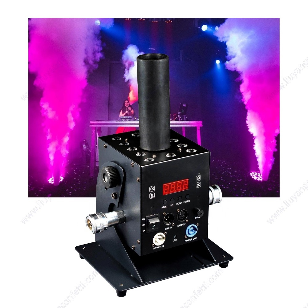 Co2 Column Stage Effects Machines LED CO2 Column Digital Disco Co2 Jet Fog Machine