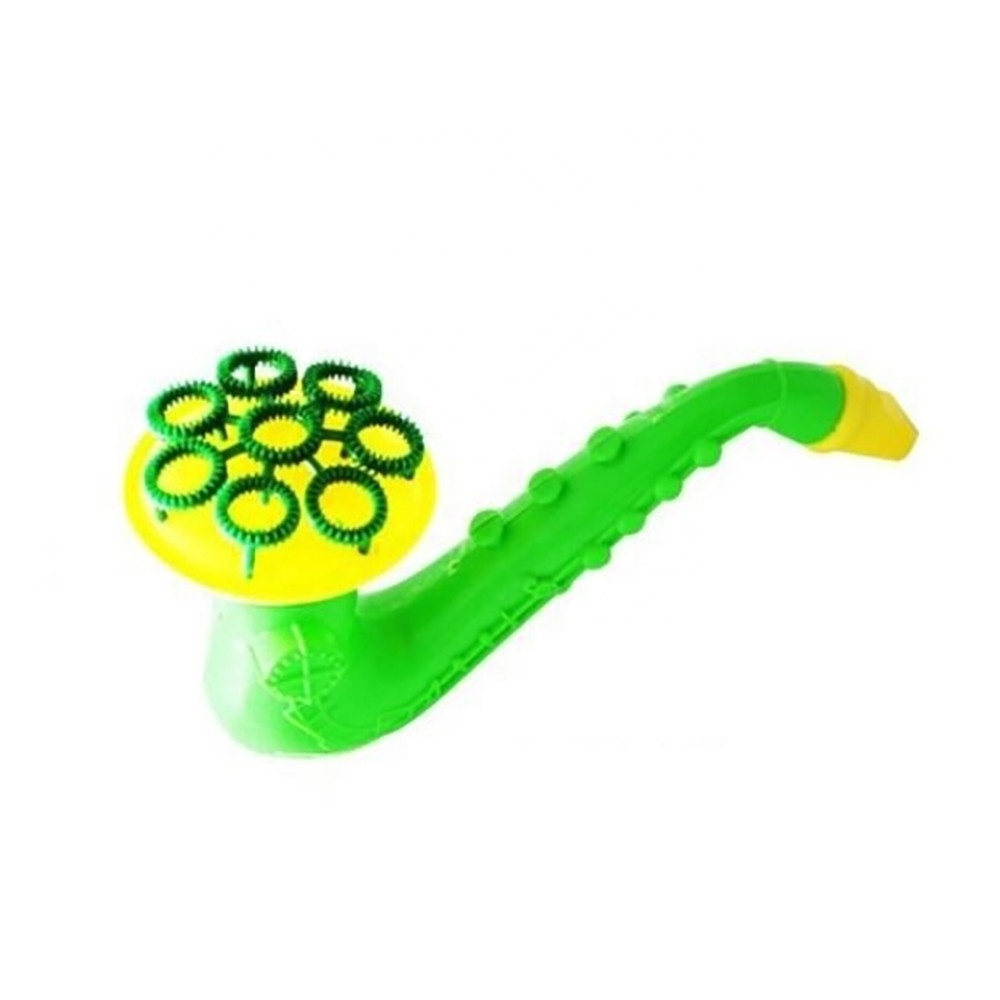 Saxophone Horn Color children Fun Liquid Concentrate Water Blowing Gun Soap Bubble Blower Kids Child Toy