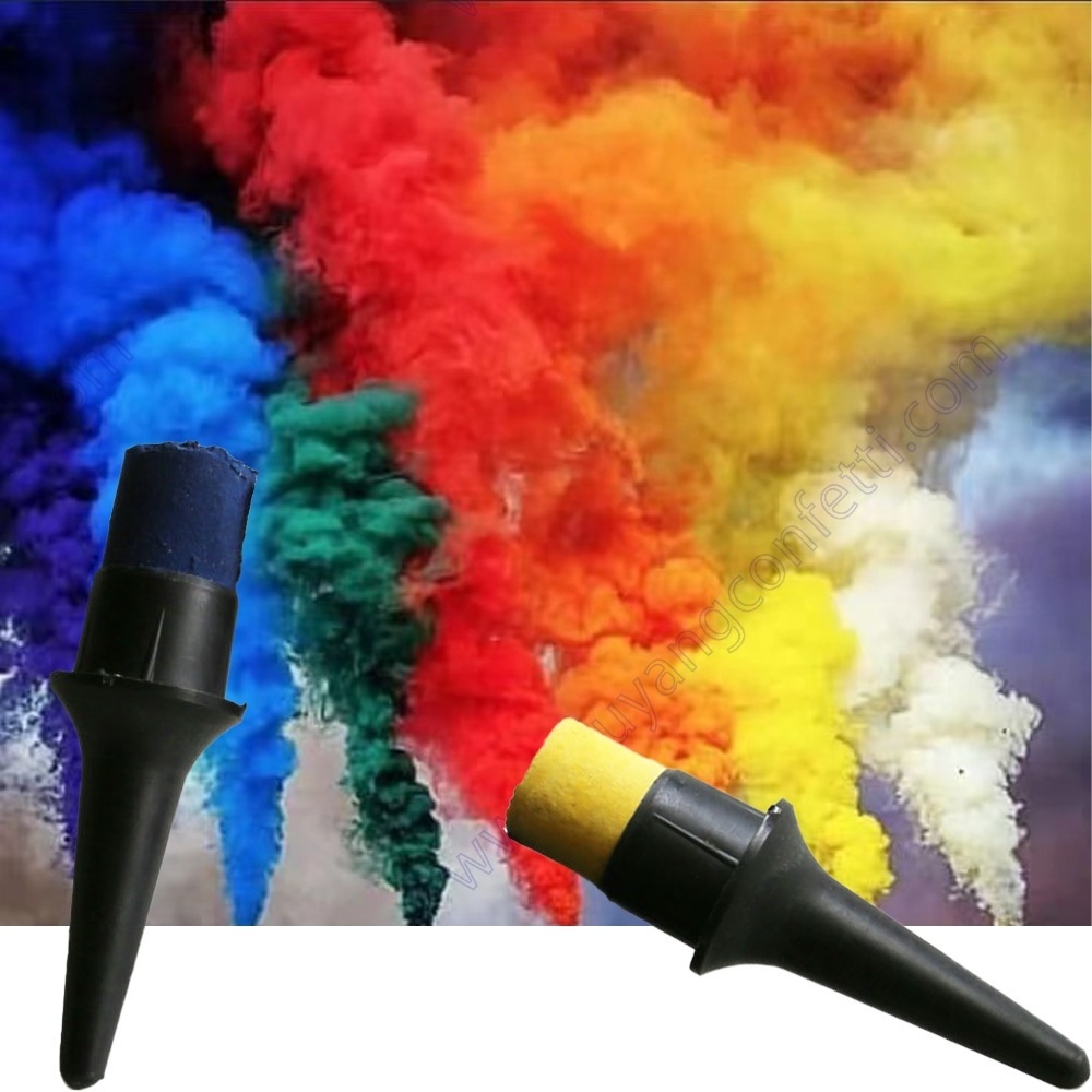 Wedding Photo Red Gift Firework Colorful Fog Effect Show Photography Aid Diy Toy Stick Spray Sos Signal Tube Daytime Color Smoke