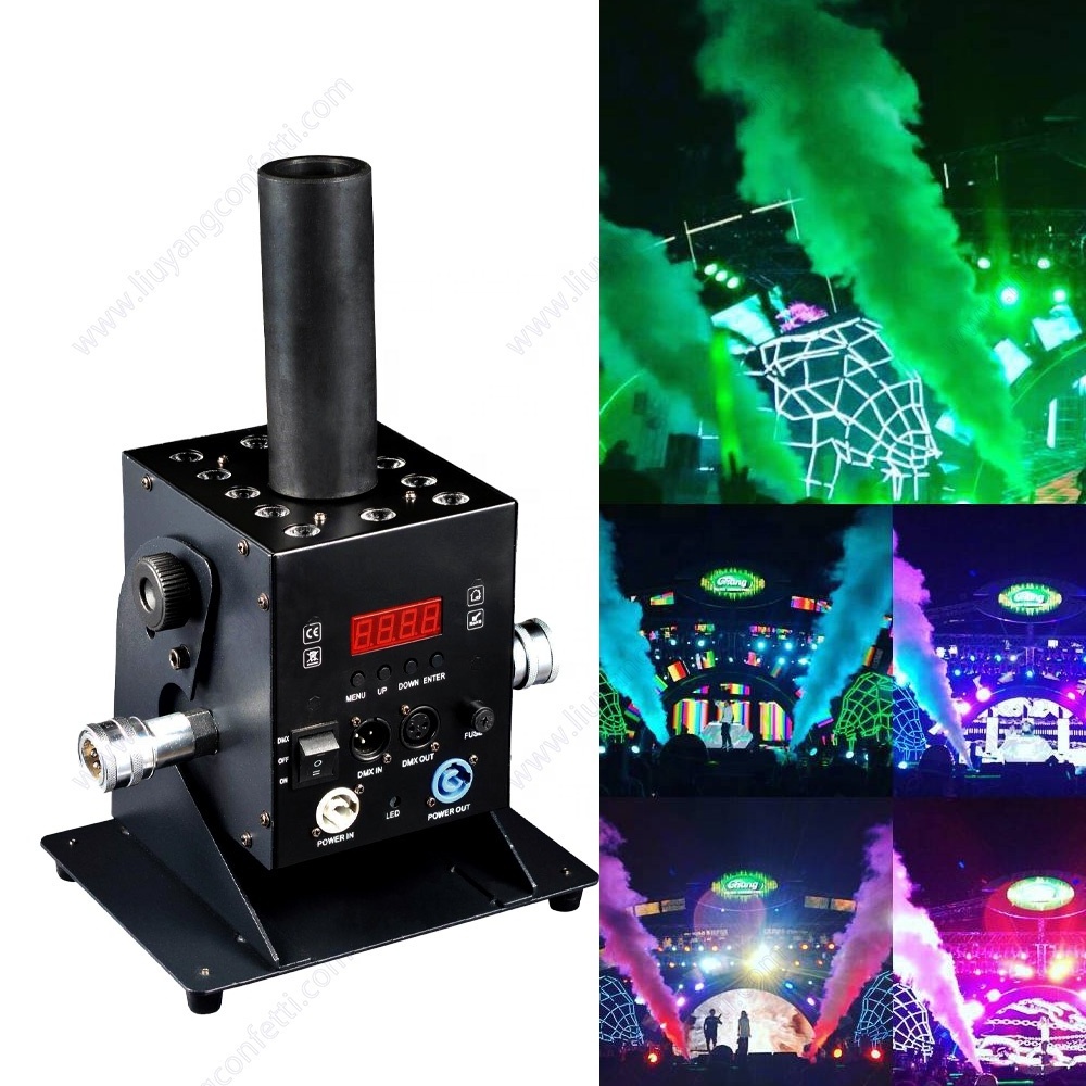 Co2 Column Stage Effects Machines LED CO2 Column Digital Disco Co2 Jet Fog Machine