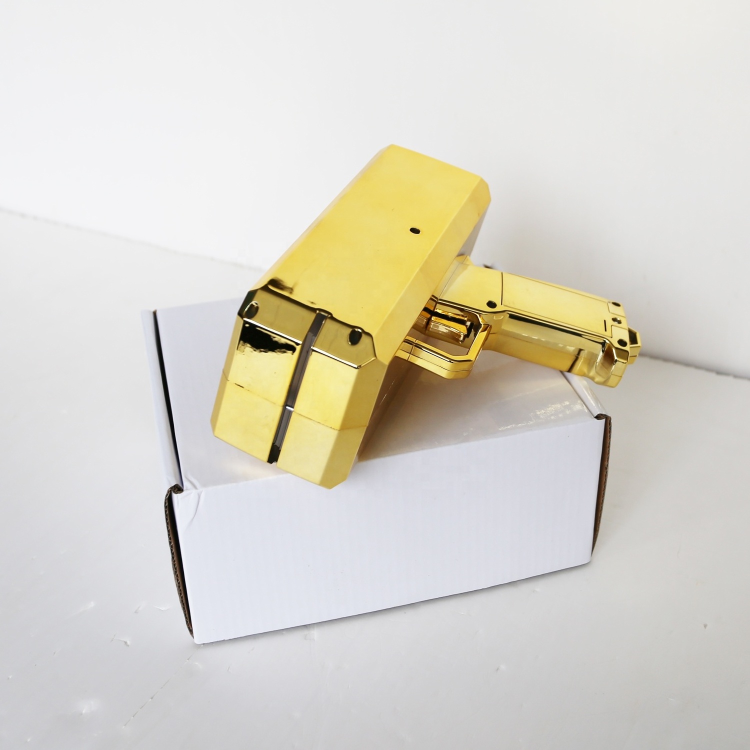 Money Gun Spray Shooter Super Toy Gold Cash Flying Machine Custom Customization Shoot Red Real Dispenser Pink Box Throwing Rain