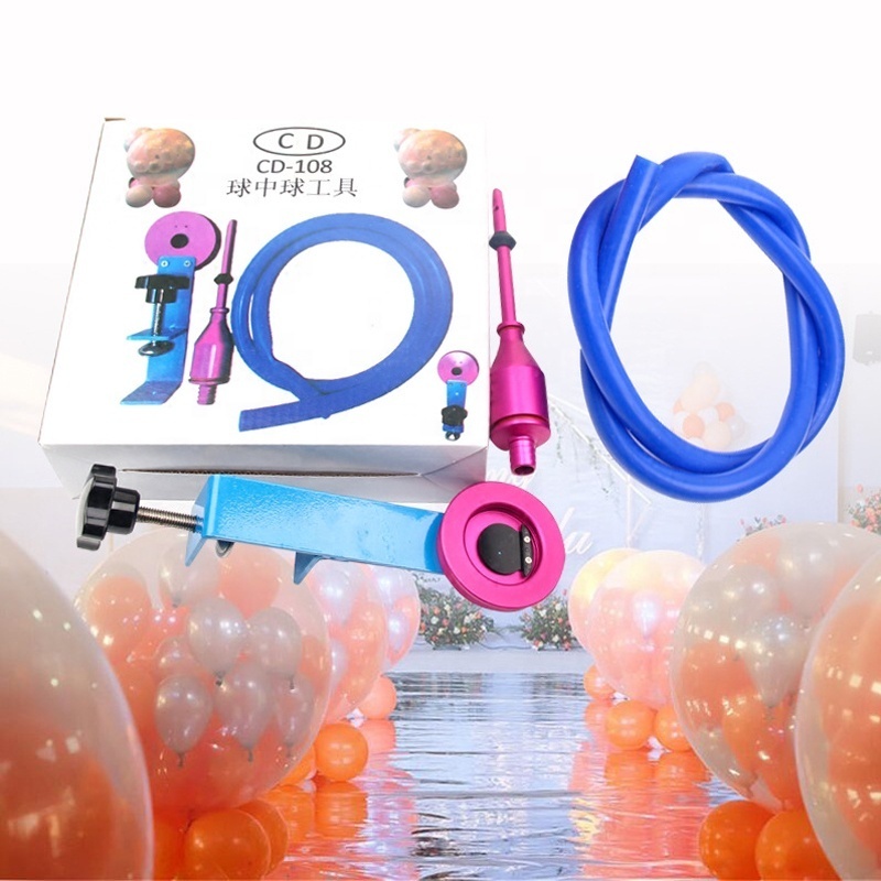 Expander Tool Birthday Party Wedding Event Decoration Stuffed Art Supply Ball Pump Filling Kit Insider Stuffing Balloon Machine