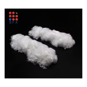 Durable And Sturdy 15D 64Mm Textile Raw Material Custom Morden Drum White Terylene Cotton SFX Polyester Staple Fiber